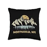 Northfield New Hampshire Mountain Sunset Sunrise NH Throw Pillow