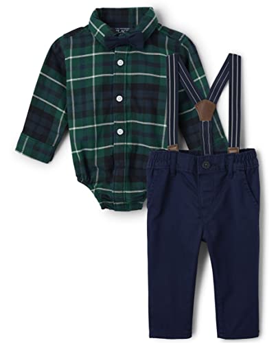 Image of The Children's Place unisex-baby Long Sleeve Bodysuit and Pants Set 2-pack