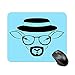 Zootopian Woolter White Breaking Bad Alfombrilla de mesa antideslizante de alta velocidad para juegos, Alfombrilla de ratón con base de goma cuadrada para oficina, Alfombrilla de escritorio pequeña pe