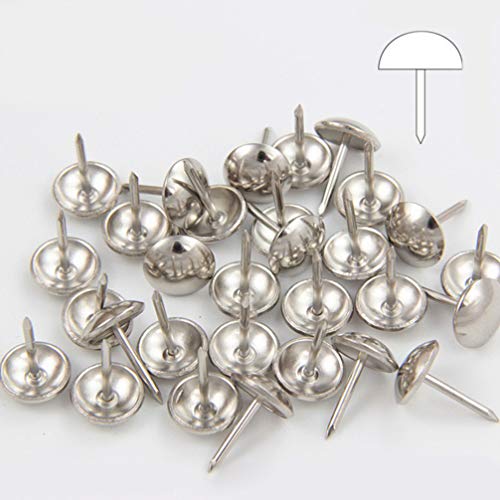 Topbathy, 200 chiodi da tappezzeria, in ottone