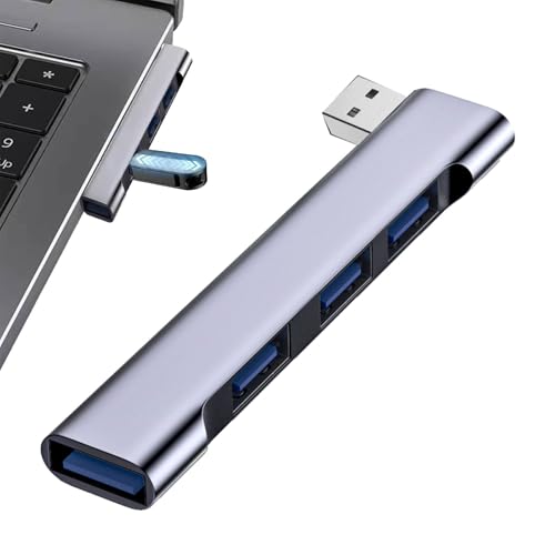 di dati senza sforzo: con una velocità di trasmissione dei dati della porta fino a 5 Gbps, questo hub USB consente di risparmiare tempo e trasferire dati in modo rapido e semplice, senza causare problemi o errori.