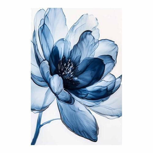 Toile image tableau décoration murale grand format bleu nuit