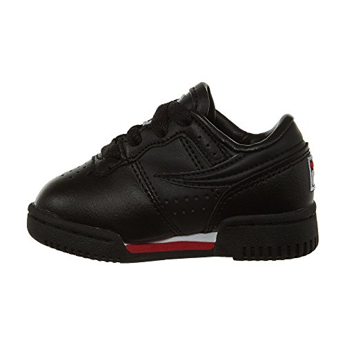 Fila Baby's Original Fitness Shoes Black/Fila Red/White 54