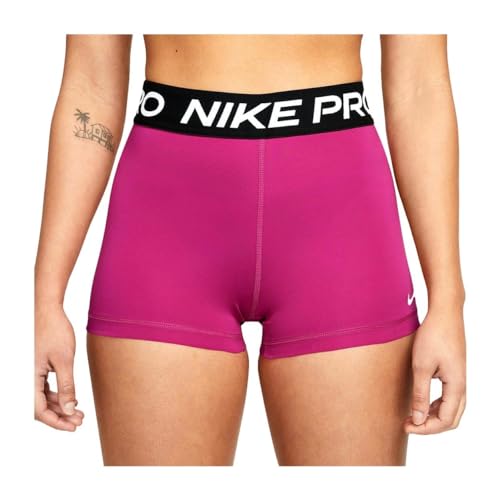 Shorts Legging Nike Pro 365 3IN Feminino (BR, Alfa, P, Regular, Regular, Rosa Choque)