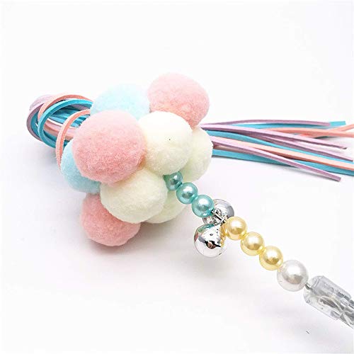 ランダムカラー 猫じゃらし紐 釣り竿 かしゃかしゃ ぶんぶん 鈴 猫おもちゃ 鈴音 握りすい じゃれ猫 猫のお好みじゃらし ベル付き 遊び ペットおもちゃ猫 軽量 運動不足 ストレス解消 猫遊びグッズ おもちゃ ペット用品 ねこ 猫 じゃらし 猫おもちゃ