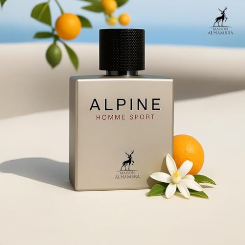 Image of Alpine Sport Men Long Lasting Liquid Eau De Parfum By MAISON ALHAMBRA, 100ml