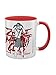Imagen de Pyramid International Taza Zombie Makeout Club  Taza de cerámica blanca y roja de 11 oz