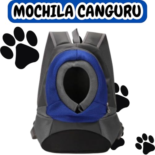 Mochila Canguru G Transporte Animais Pets RESPIRÁVEL Passear com Cães Cachorros Gatos PET BOLSA PASS