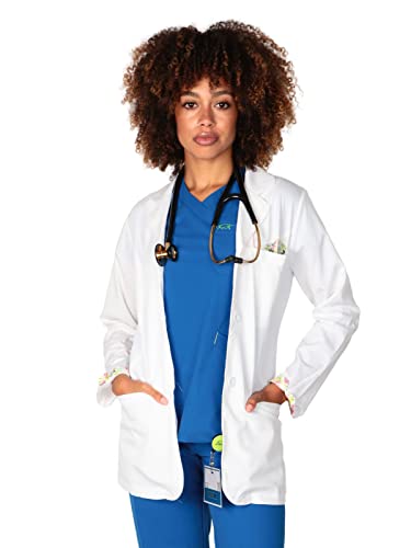 Women's 8930 Classic Lab Coat White L
