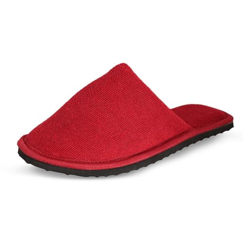 Image of Kids' Home Slippers For Boys Girls Unisex Kids Child Age 2, 3, 4, 5, 6, 7, 8, 9, 10 Years Age Soft Warm Cloth Indoor House Inside Use Woolen Winter Slippers Chappal