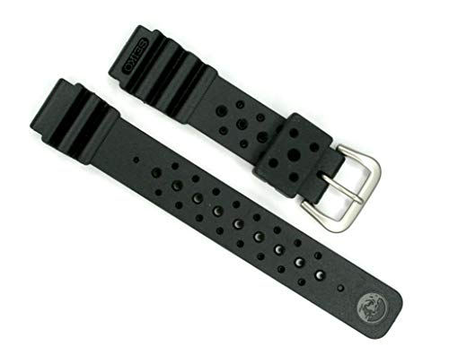 SEIKO Genuine Divers Urethane Rubber Watch Band DAL7BP 17mm