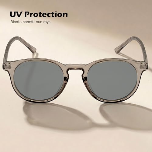 Image of ROYAL SON Polarized Stylish Sunglasses | UV Protection | Round | Classic | Men & Women | Small | SG-RS1111