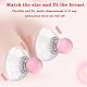 ChicLSQ nippel vibrator Verfügt über 10 Vibrationsmodi Bruststimulator Massagegerät Solo Klitorisstimulator SM Sexspielzeu Erotik Adult Suplies Elektrische Milchpumpe für Frauen Paare Toys（1 Paar）