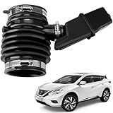 Engine Air Intake Hose(With clamp) for Nissan Murano 2015-2023 Pathfinder 2013-2016 Infiniti QX60 2014-2016 JX35 2013 Replacement Part Number 165763JA0A 16576-3JA0A，004B，A27624
