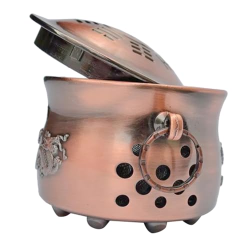 Caja de Moxibustión Holibanna Antique Copper portátil, quemador de moxa multifuncional para cuidado de la salud y uso en el hogar miniatura 1