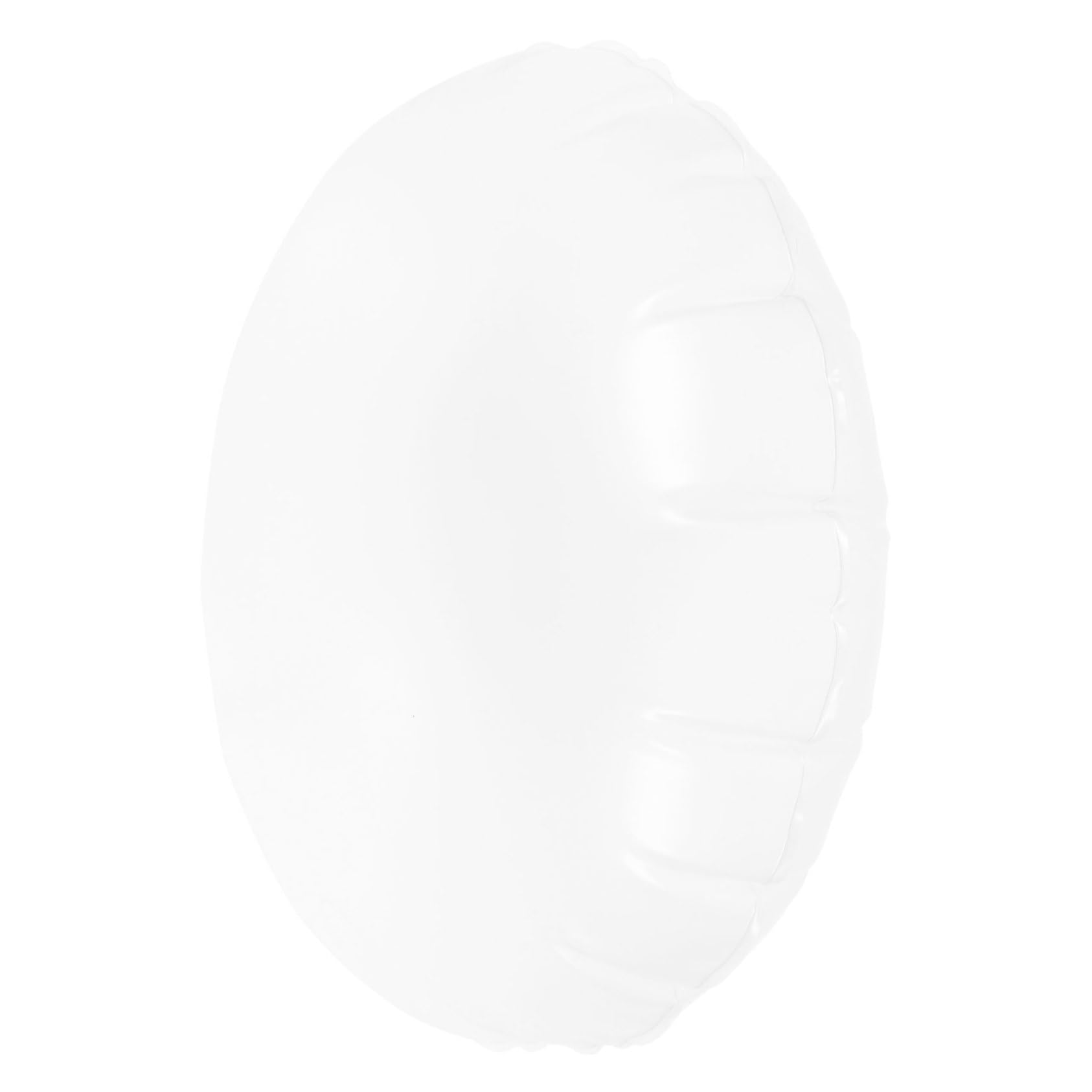 Cabilock 2piezas Cojín Inflable Transparente De Almohada Redonda Portátil para Viajes y Camping para Sofá y Decoración Ligera y