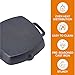 Bruntmor 10 Inch Square Cast Iron Grill Pan Steak Pan Pre Seasoned Grill Pan with Easy Grease Drain Spout, with Large Loop Handles for Grilling Bacon, Steak, and Meats