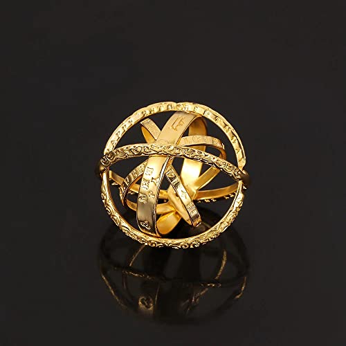 16th Century Germany Astronomical Armillary Sphere Size 9 Ring2