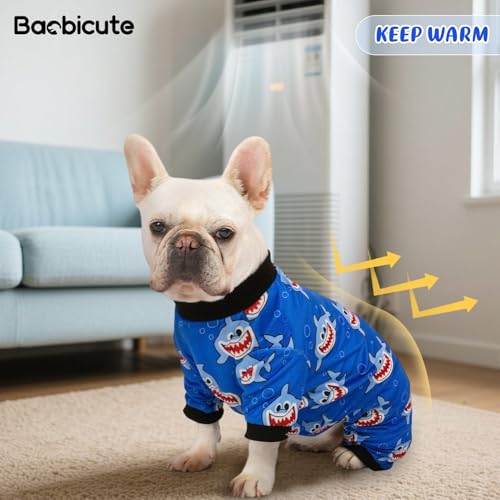 Pijamas para perro 4 pack suave y liviano para recuperación miniatura 3