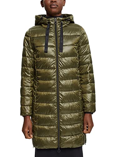 ESPRIT Damen 072EE1G306 Jacke, 355/DARK Khaki, XXL
