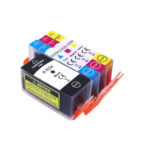 Cartouche 923XL encre noire et couleur pack compatible HP OfficeJet Pro 8120e 8130e