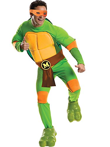 Rubie's Costume Men's Teenage Mutant Ninja Turtles Deluxe Adult Muscle