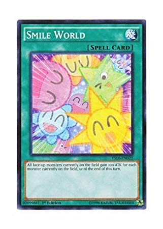 Amazon.co.jp: 遊戯王 英語版 YS16-EN022 Smile World スマイル