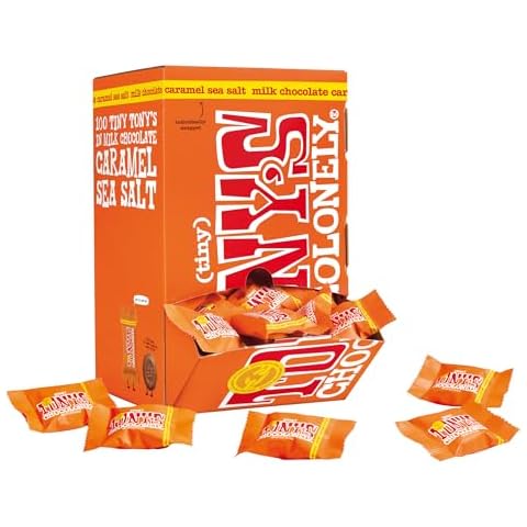 Tony's Chocolonely Tiny Tony's Milk Caramel Gift Box Cover