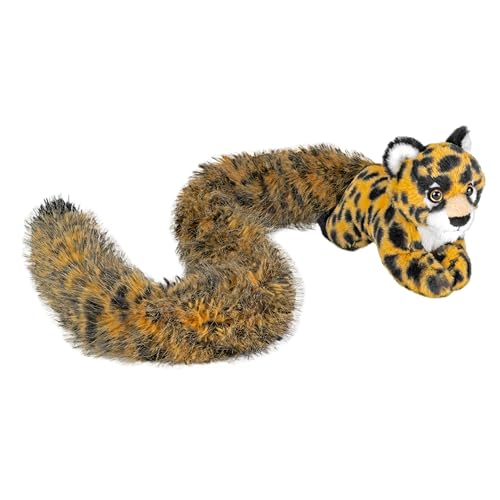 Wild Republic Tailkins Cheetah, Peluche, 102 cm, Juguete de Felpa, Relleno Hecho de Botellas de Agua recicladas hiladas