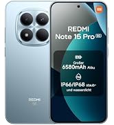 XIAOMI Redmi Note 15 Pro 5G Smartphone (12+512 GB) – Handy mit Android, 6580-mAh-Akku, IP66/IP68 ...