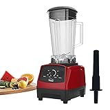 DEWINNER Batidora de Vaso, Licuadora Profesional 1500W, Batidora Smoothie Velocidades Ajustables y 2 litros Jarra Tritan, 30.000 U/min, Sin BPA