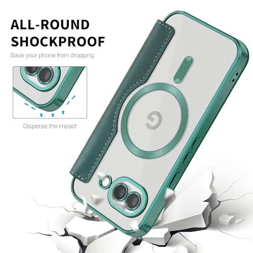 Coque transparente pour Google Pixel 10a étui en cuir galvanisé - 6