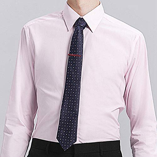 FUNRUN JEWELRY 12PCS Mens Tie Clips Set Black Tie Bar Clip for Regular Ties Necktie Wedding Business Clips with Gift Box3