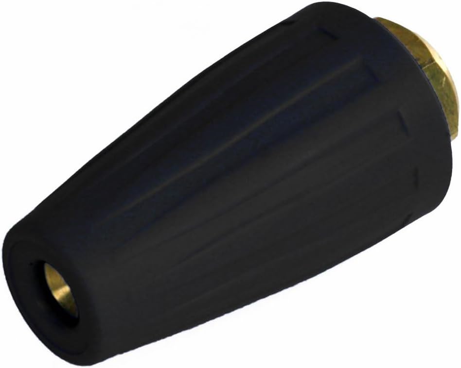 Erie Tools Pressure Washer Rotating Turbo Nozzle 3000 PSI 4.0 Orifice 3.5 GPM with 1/4in. Quick Connect Plug