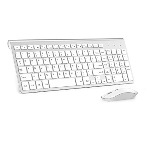 Portable Wireless Keyboard Mouse - JOYACCESS USB 2.4G Slim Keyboard and Mouse
