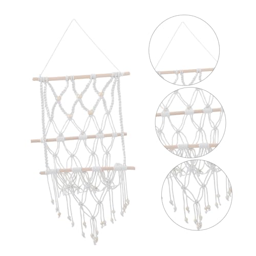 Soporte de pared para tapiz de estilo macrame decorativo para salon 3