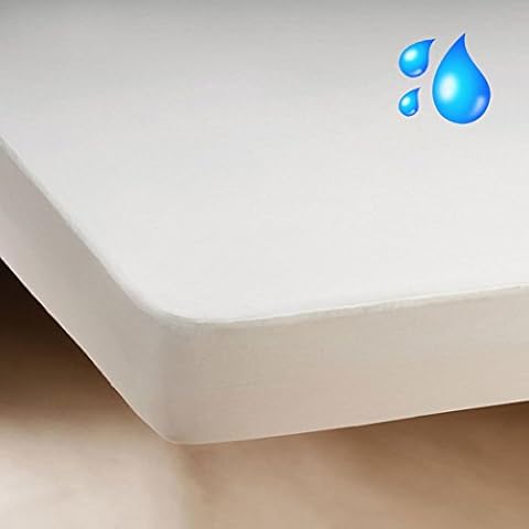 Dormisette wasserdichtes Molton-Spannbettlaken 90x220 cm Cover