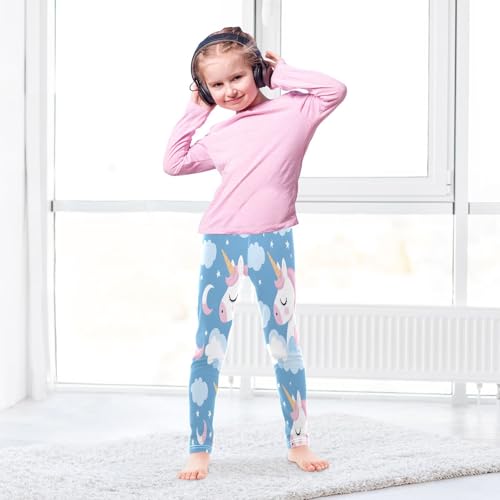Toddler Girls Leggings Printed Yoga Pants Leggings Cartoon Sweet Unicorn for Kids4