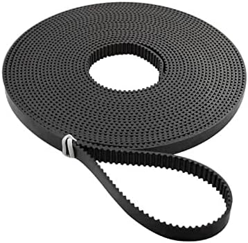 3D Printer Belt 5 Meters 16.4 ft, 6mm Timing Belt GT2 Open Synchronous Belt PU with Steel Core for Ender 3 3D Printers