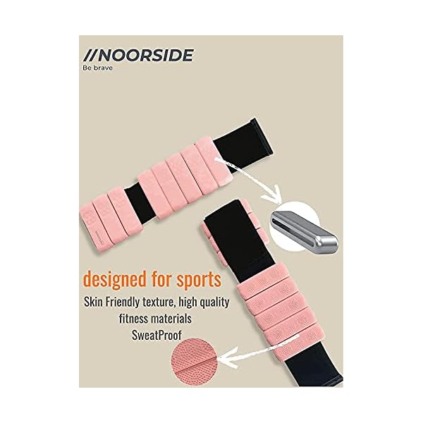 NOORSIDE Adjustable Wrist Weights sets for women , Ankle weights for women , Men Set of 2 ( 1.1 lb Each ) Leg & Arm… - Image 6