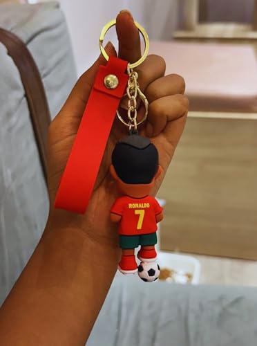 Image of Cute 3D Keychain | Keyring & Quirky Bag Charm | Hard Silicone, Unbreakable | Travel Essential | Kids Friendly | Strap & Bag Hook
