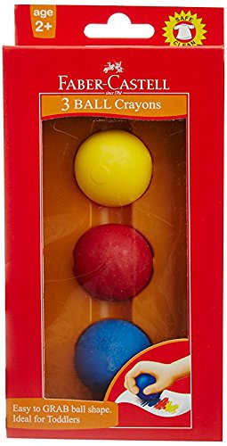 Faber-Castell Kindergarten Ball Crayons - Pack of 3 (B07F8VX61J) Amazon Price History, Amazon Price Tracker