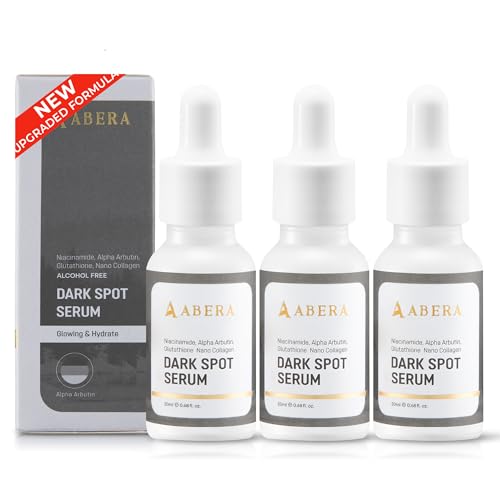 Abera Dark Spot Serum for Face, Dark Spot Corrector, Melasma & Age Spot Treatment, Boost Moisturization & Pore Minimize, All Skin Types, 0.68 fl Oz