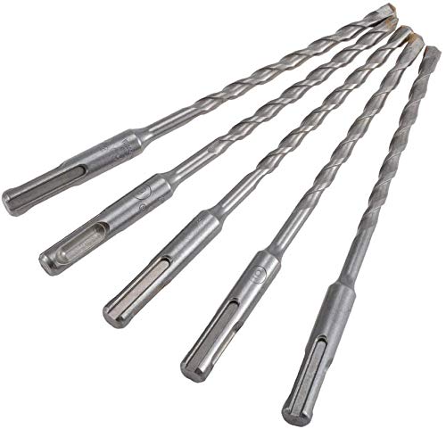 6PCS SDS-Plus Bohrhammer-Bohrer-Set für Beton und Mauerwerk 6 mm 8 mm 10 mm 12 mm 14 mm 16 mm Werkzeug