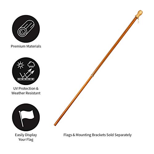 image for Evergreen Flag Evergreen Solid Wood 56