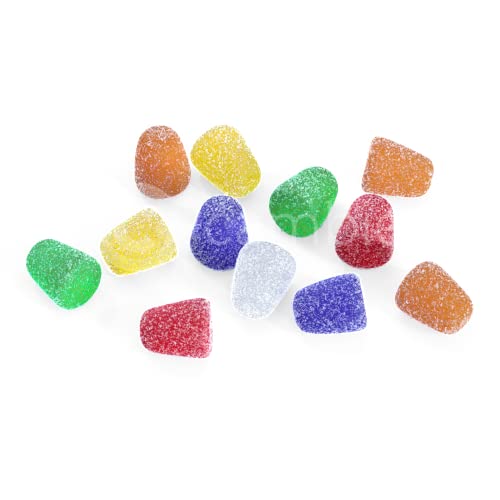 Cambie Spice Drops Candy, 2 lbs of Assorted Flavored Gumdrops, Classic Old Fashioned Bulk Spice Gum Drops Candy In Variety of Flavors, Freshly Packaged in a Resealable Pouch - Thumbnail 4