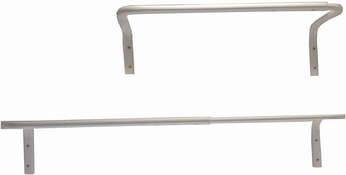 Mulig Clothes Bar, White, Adjustable Multi Purpose Wall Hanging Rack Display by IKEA