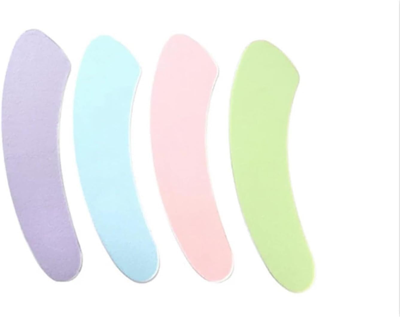 Winter Flannel Soft Toilet Seat Covers Washable Sticky Mat Cover Pad (2 Pairs) - Commode Seat Cushion for Household Bathroom Accessories - Winter Warm (Pink)