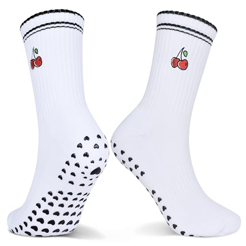 Image of Grip Non-slip Cute Pilates Socks for Yoga,Barre,Reformers US Shoe Sizes 5-11