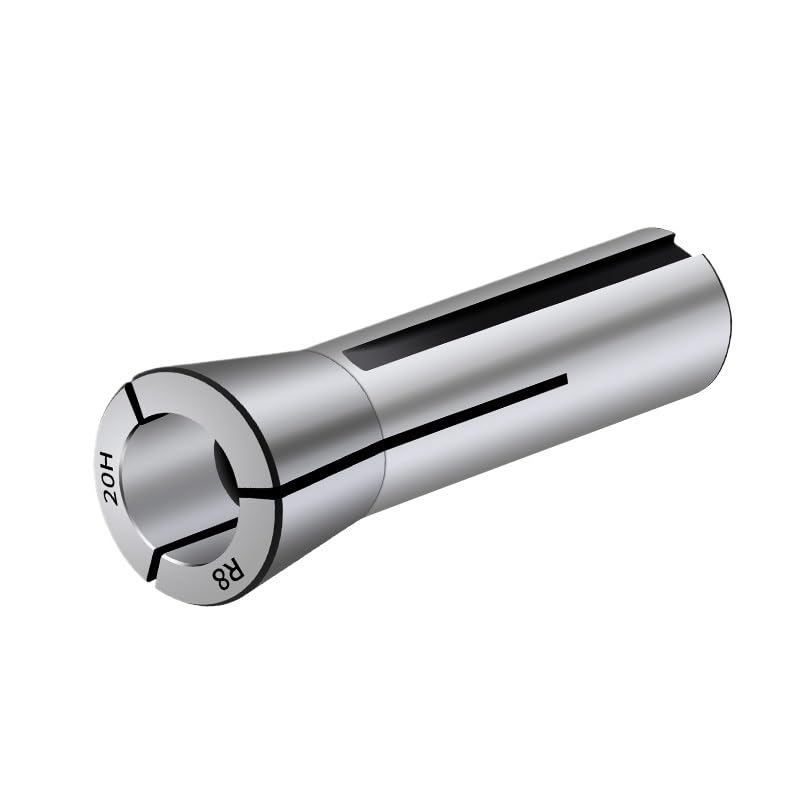 Fresadora de pinza R8, pinza métrica británica R8, soporte de herramienta de fresado de tamaño de sujeción, juego de mandril de mandril R8, pinza de resorte, 1 ud.